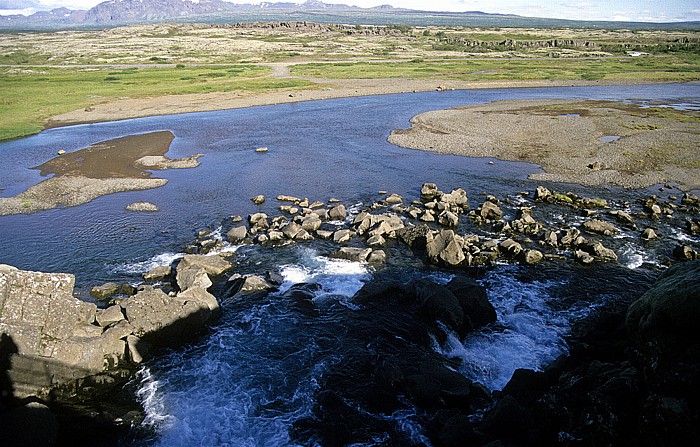 Thingvellir: Öxarárfoss Thingvellir National Park