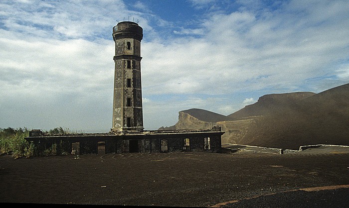 Farol da Ponta dos Capelinhos (ehem. Leuchtturm) Vulcão dos Capelinhos