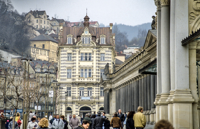 Karlsbad Lázeňská, Mlýnská kolonáda (Mühlbrunnenkolonnade)