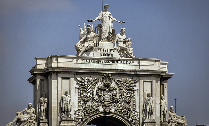 Arco da Rua Augusta Lissabon 1992