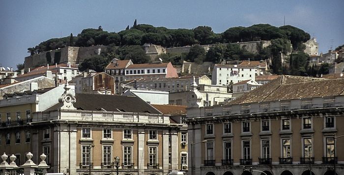 Baixa, Alfama, Castelo de São Jorge Lissabon 1992