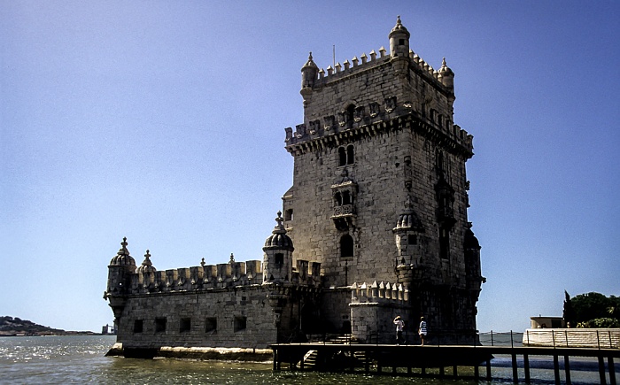 Belém: Torre de Belém, Tejo Lissabon 1992