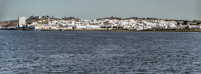 Río Guadiana, Ayamonte (Spanien) Vila Real de Santo António