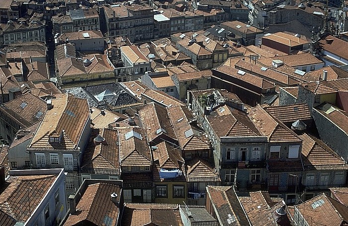 Blick vom Torre dos Clérigos: Centro Histórico Porto 1992