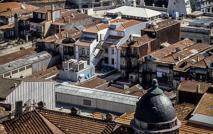 Porto Blick vom Torre dos Clérigos: Centro Histórico