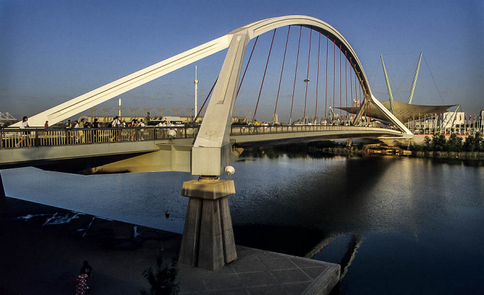 EXPO '92 Sevilla: Puente de la Barqueta zum Ausstellungsgelände