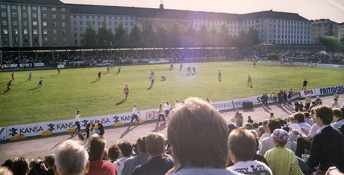 Töölön Pallokenttä: Spiel von HJK Helsinki Helsinki
