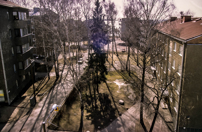 Vantaa Blick aus der Wohnung M. Aarnio (Lauttasaari)
