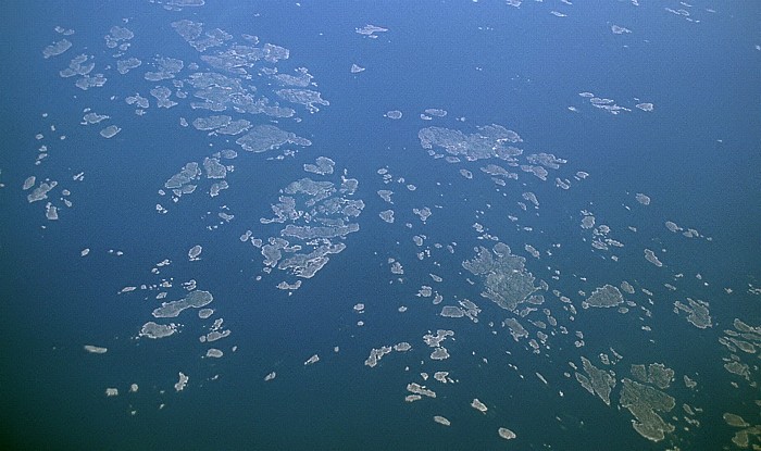 Ostsee (Bottnischer Meerbusen), Åland Luftbild aerial photo