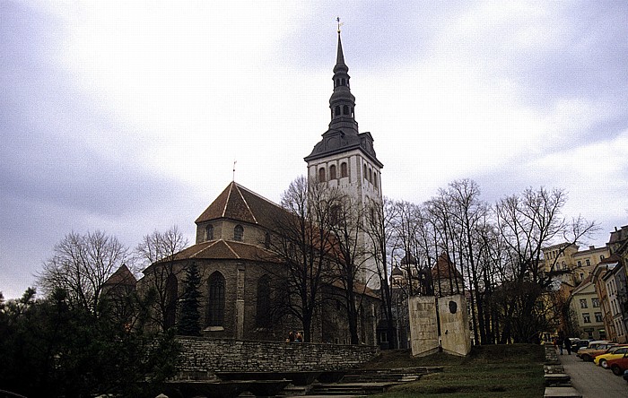 Altstadt: Unterstadt - Nikolaikirche (Niguliste kirik) Tallinn 1993