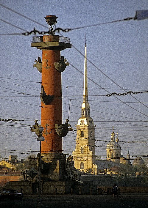 Strelka: Rostra-Säule Sankt Petersburg