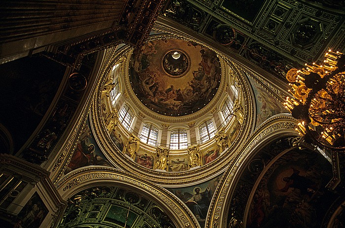 Sankt Petersburg Isaakskathedrale: Kuppel