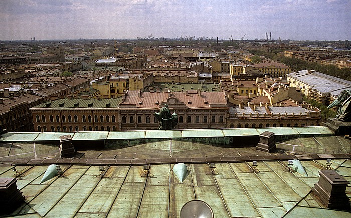 Blick von der Isaakskathedrale Sankt Petersburg