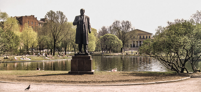 Jussupow-Garten (Юсуповский сад): Lenin-Denkmal Sankt Petersburg