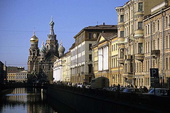 Gribojedow-Kanal, Auferstehungskirche (Blutkirche, Erlöserkirche, Bluterlöser-Kirche) Sankt Petersburg