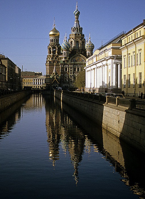 Gribojedow-Kanal, Auferstehungskirche (Blutkirche, Erlöserkirche, Bluterlöser-Kirche) Sankt Petersburg