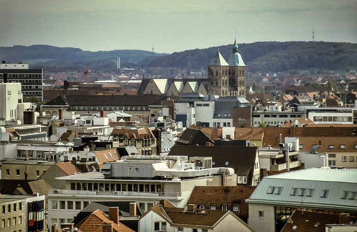 Blick von St. Marien (Marienkirche): Neustadt mit St. Johann (Johanniskirche) Osnabrück