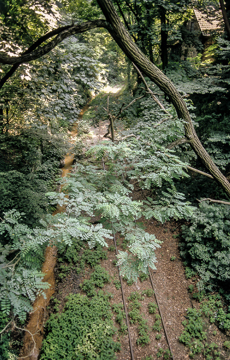 Piesberg: Alte Eisenbahnstrecke Osnabrück