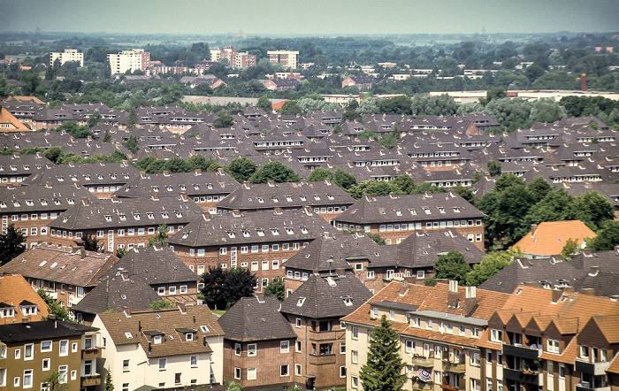 Blick vom Rathausturm Wilhelmshaven