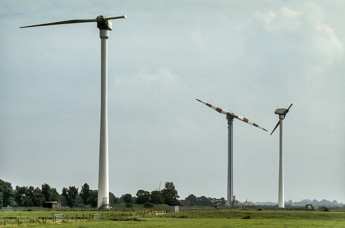 Wilhelmshaven DEWI-Testfeld (Deutsche Windenergie Institut, Jade-Windpark): Windkraftanlagen