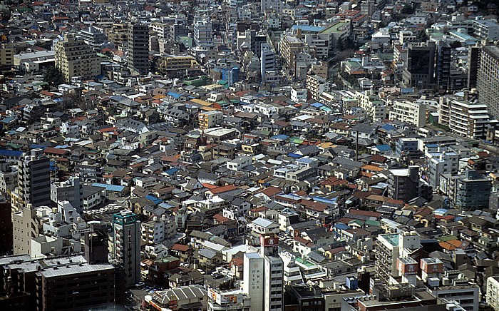 Tokio Blick vom Shinjuku Sumitomo Building