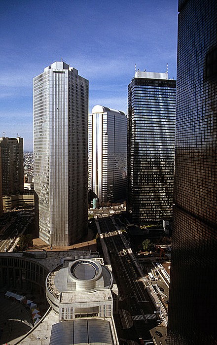 Blick aus dem Shinjuku NS Building Tokio