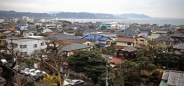 Kamakura Blick vom Kaikozan Hase-dera Hase-Dera-Tempel