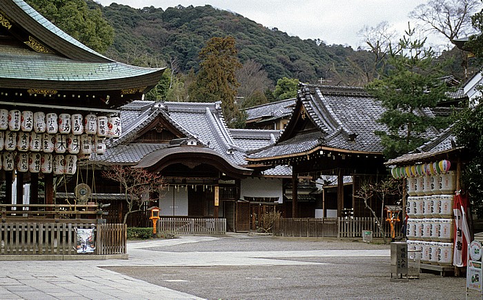 Kyoto Yasaka-Schrein (ehem. Gion-Schrein, Shinto-Schrein im Gion-Viertel)