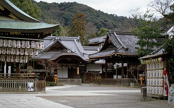 Yasaka-Schrein (ehem. Gion-Schrein, Shinto-Schrein im Gion-Viertel) Kyoto