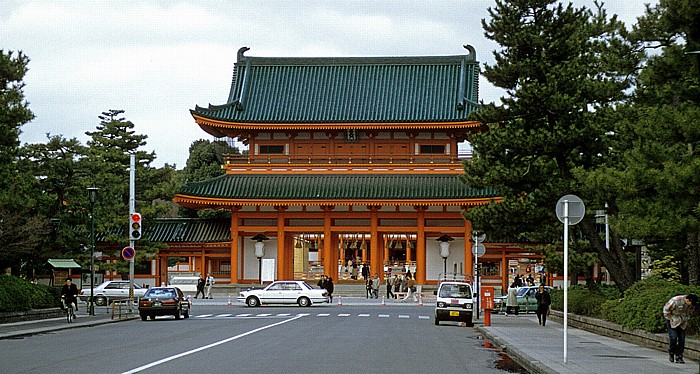Heian-jingu: Haupttor Kyoto
