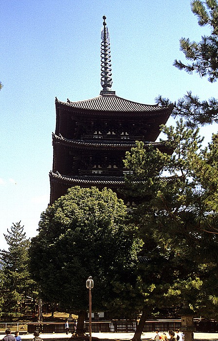 Nara Kofuku-ji: Fünfstöckige Pagode Gojunoto