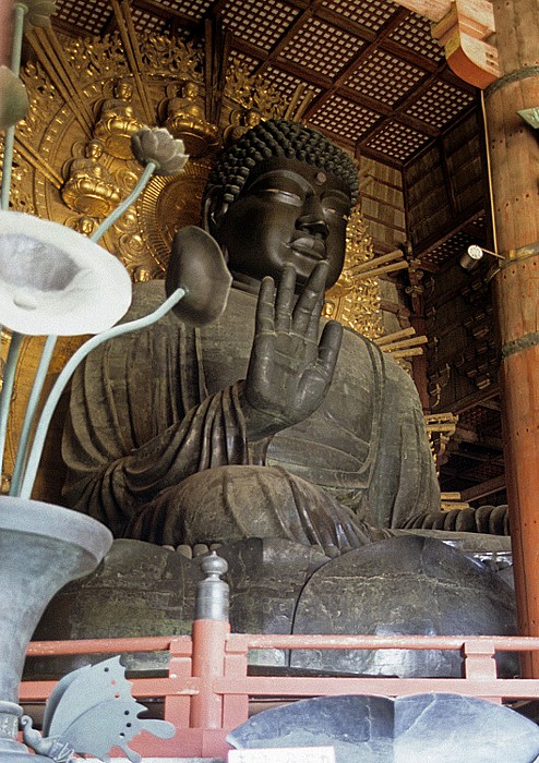 Nara Todaiji-Tempel: Großer Buddha (Daibutsu)