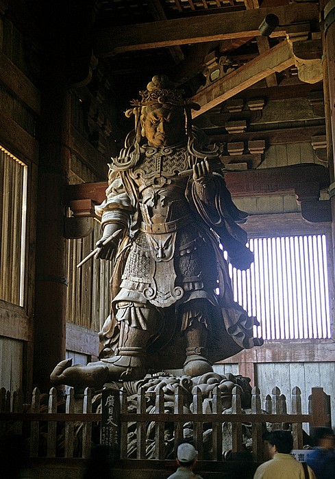 Nara Todaiji-Tempel: Wächterfigur