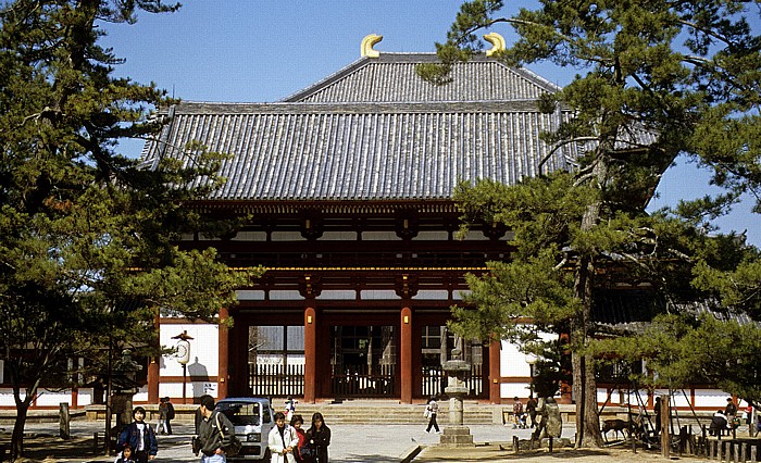 Todaiji-Tempel: Chu-mon-Tor Nara