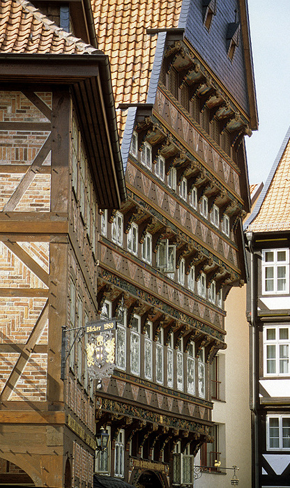 Hildesheim Marktplatz: Knochenhaueramtshaus Bäckeramtshaus