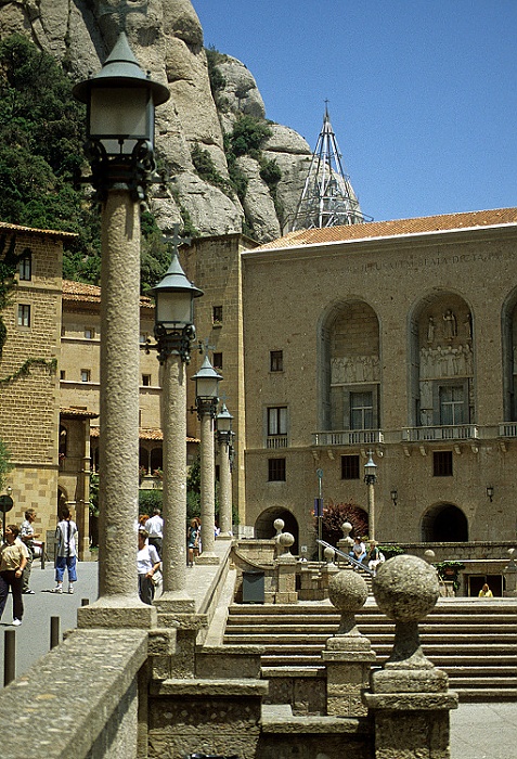 Benediktinerkloster Monestir Santa Maria de Montserrat (Monasterio de Montserrat) Montserrat