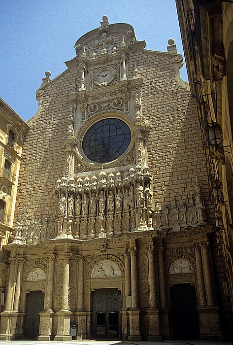 Benediktinerkloster Monestir Santa Maria de Montserrat (Monasterio de Montserrat) Montserrat