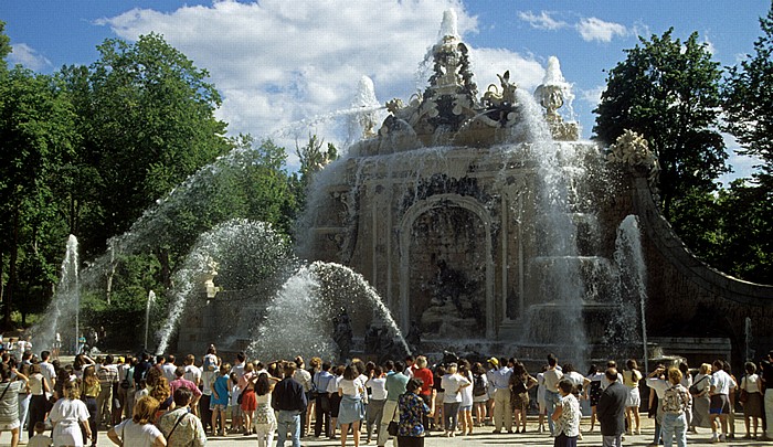 La Granja de San Ildefonso: Palastgarten - Wasserspiele