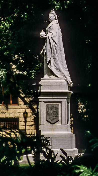 Company's Garden: Denkmal für die englische Königin Victoria Kapstadt