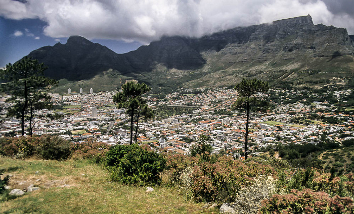 Kapstadt Blick vom Signal Hill: Devil's Peak und Tafelberg