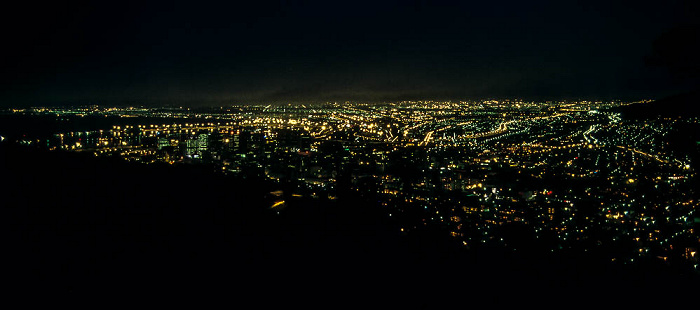 Blick vom Signal Hill: City Centre Kapstadt