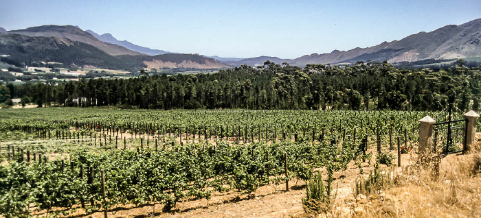 Franschhoek Weinanbaugebiet
