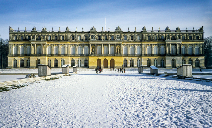 Schloss Herrenchiemsee: Gartenfassade Herreninsel