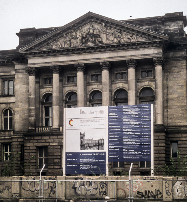 Mitte: Leipziger Straße - Bundesrat (Preußisches Herrenhaus) (Baustelle) Berlin