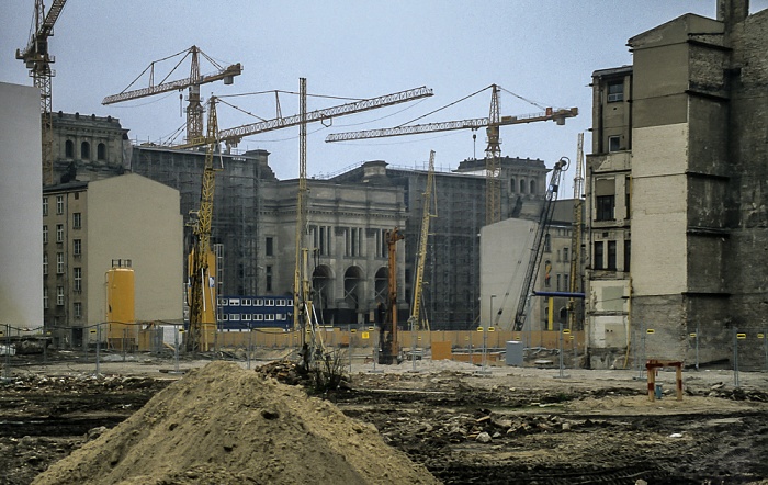 Mitte: Pariser Platz (Baustelle) Berlin 1997