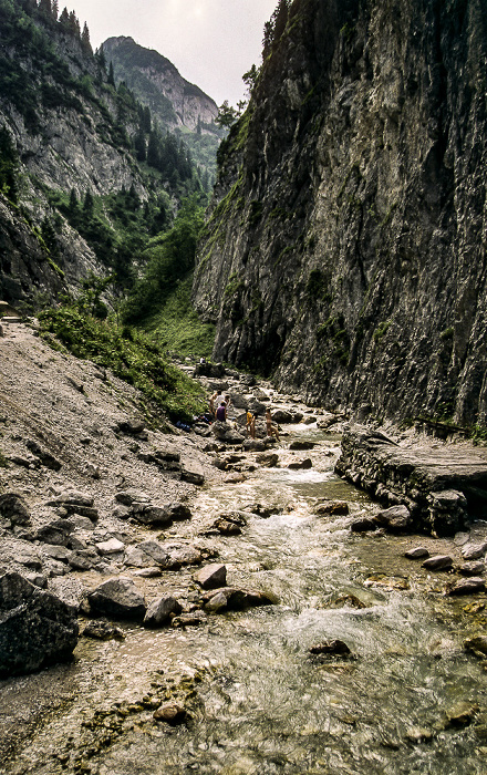 Höllental mit Hammersbach Wettersteingebirge