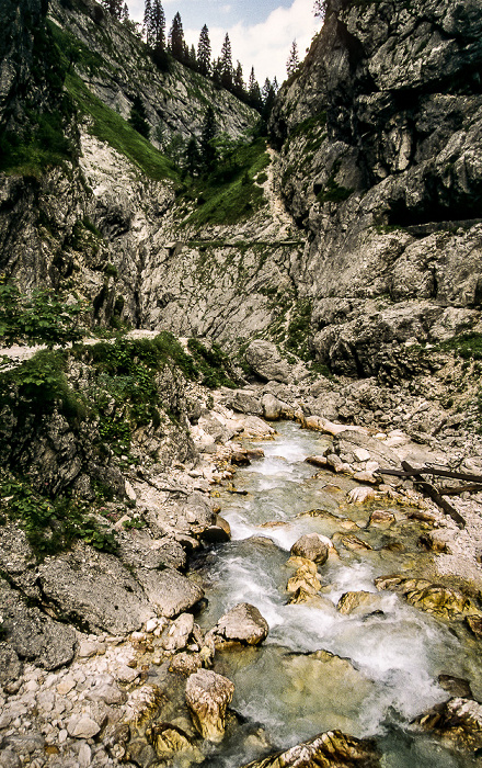 Höllental mit Hammersbach Wettersteingebirge