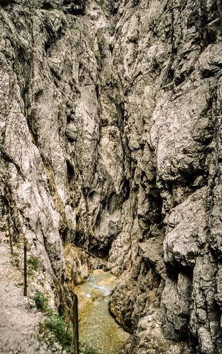 Höllental mit Hammersbach und Klamm Wettersteingebirge