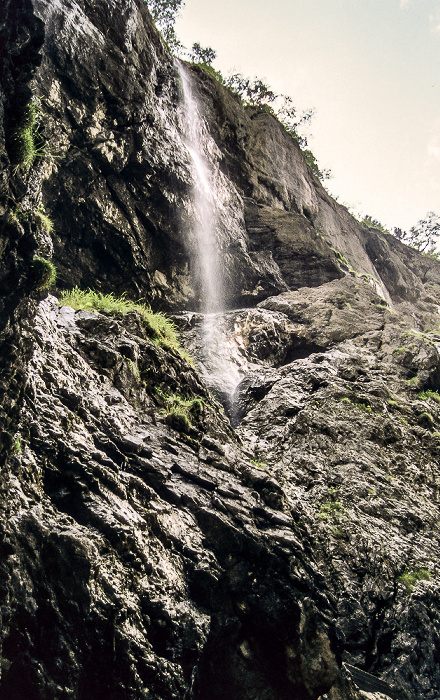 Wettersteingebirge Höllental: Wasserfall