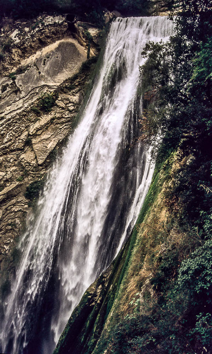 Tivoli Villa Gregoriana: Wasserfall